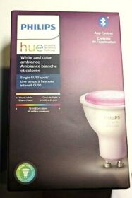 542373 Philips Hue Gu10 Color Ambiance Led Light Bulb With Bluetooth Genuine New