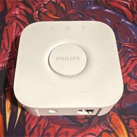 Huh642-16082 Philips Hue Lighting Hub White With Power Adapter App Control Zigbee Alexa