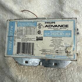 Icf-2s26-m1-bs Philips Phillips Smart Mate 120- 277 Programmed Start Electronic Ballasts