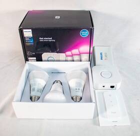 Ks1587 Philips Hue 60w A19 Bulbs White And Color Smart Led Starter Kit