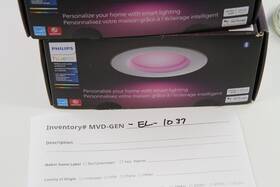 Mvd-gen-el-1037 Philips Pair 2 Hue 5/6 Inch Retrofit Recessed Downlights Model Hs56-wh-30k9