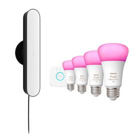 Ph7820230u7a Philips Hue White And Color Ambiance Play Light Bar Black 2-pack Bundle With Hu