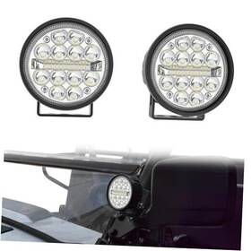 1.sd.01.0069 Pinxuan 3.5 Inch Led Pod Lights For Kawasaki Mule Front A-pillar Auxiliary