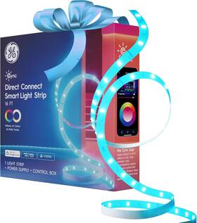 93131728 Proxxi Ge Smart Led Strip Light 16ft Color Changing Alexa And Google Home Compatible