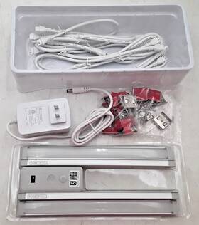 Leduc9-4cct-ack Pureoptics Leduc9-cct-ack 4 Smart Led Under Cabinet Lighting Bar Kit