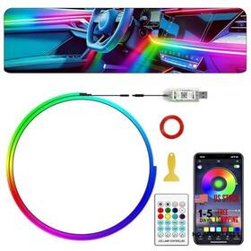 Yxy-001 Puyang Yunxing Micro Network Technology Co. Ltd Ambient Lighting Car Led Lights Interior 43.3in Usb Rgb Dreamcolor 1 In