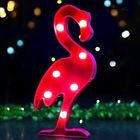 Qflight002 Style Decor Light Nordic Pink Flamingo Party Marquee 027706212339