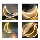 Qfneonlh004 Qiaofei Neon Light Led Moon Sign Shaped Decor Wall For