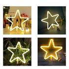 Qfneonlh011 Qiaofei Neon Light Led Star Sign Shaped Decor Wall For
