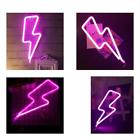 Qfneonlh012 Qiaofei Neon Light Led Lightning Sign Shaped Decor Wall For