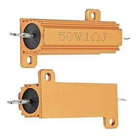 Gb1070604 Qjaiune 2 Pack Aluminum Case Resistor Housing Wirewound Resistors Screw Tap 50w 1 Ohm