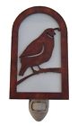 Quail Toms Bird Feeders Rustic Nightlight Made In Usa Tom