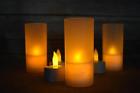 Rchcdl-am Fantado Flipo 12 Piece Rechargeable Flameless Led Candle Set For Indoor Or Outdoor Use 799928457477