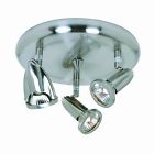 Ac4839 Rocket Track Canopy Light Collection Br 3-lite Artcraft Bn