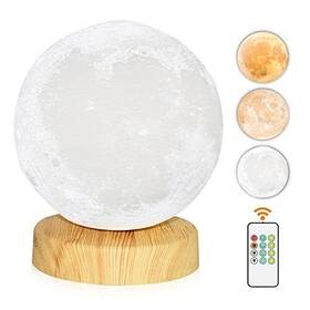 Rsccleaner 734598192099 Light Therapy Lamp 10000 Lux With 3 Color Temperatures Moon