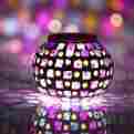 S56304 Senbowe Mosaic Glass Ball Light Table Lamp Garden Yard Led Indoor Outdoor Desk Office 7101699556304