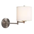213041bn Sconce Swing Lighting Galaxy Ansley Arm Brushed Wall