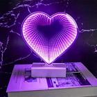 Sddsm000 Led Tunnel Infinity Heart Shape Night Light Lamp 634769047015
