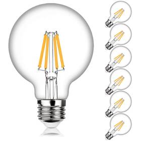 Ustx-ledd03-727-6 Sdove G25 Led Bulb Globe Dimmable Edison Light Bulbs 60w-75w Equivalent 800lm Supe
