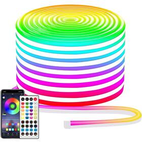 Ty-tz-004 Segrass 132ft Neon Led Rope Lights Ip65 Waterproof For Bedroom New