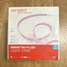 Sengled 1900807 Smart Wi-fi Led Light Strip 10m/32.8ft 2700lm Multicolor Dimmable