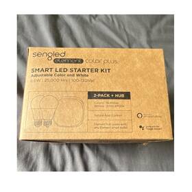 19070073 Sengled Element Color Plus Smart Led Starter Kit 2-pack Changing Hub