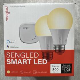 19070086 Sengled Smart Led Soft White A19 Starter Kit 2-pack With Hub - Only