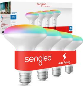 Br30 Sengled 840696103803 Alexa Light Bulb Auto-pairing Dimmable E26 Rgbw 65w 4 Pack