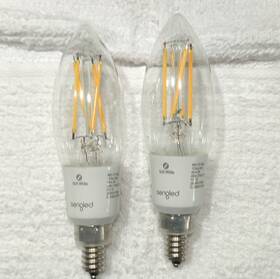 E1f-n9g Sengled 2 Zigbee Smart Led Candle Bulbs E12 Soft White 5w 450lm