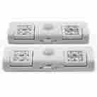 Sens-8-s0015-2pk Led Concepts Wireless Motion Sensor Directional Night Light Under-cabinet Battery-o 819497014304