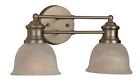 19812bn2 Series 80062 Lite-rail Brushed 2 Id Nickel Light