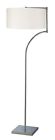 D1832 Shade Id Floor Lancaster 67623 Pure Lamp Milano White Chrome