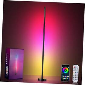 Lz-1201000b Shenzhen Giant Lighting Technology Co. Ltd Smart Rgbicw Led Corner Floor Lamp - 16 Million Diy Colors 68 Scenes Music