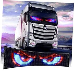 Hrp-2064 Shenzhen Haocaiyang Technology Co. Ltd Devil Eyes Light For Cars 69.4ftftx7.6ftft Super Large Flexible Led Display Usb