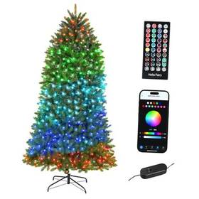 Bmsl41 Shenzhen Hysiry Technology Co Td. Smart Prelit Christmas Tree With Full-spectrum Rgb Dimmable Leds App 7.5ft