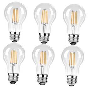 A60-2.5w Shenzhen Maiyou Technology Co. Ltd. A19 E26 Base Vintage Led Edison Light Bulbs 2.5w 25w 6 Count Pack Of 1 Clear