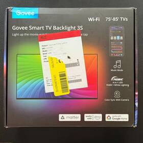 Shenzhen Qianyuan Technology Ltd. H6098a02 Govee Smart Tv Backlight 3s Wi Fi Works With Alexa Google Home 75-85 Inch Tvs - New