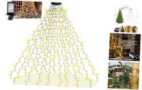 Sw-lsl-02-400 Shenzhen Starway Photolectric Technology Co Ltd Christmas Tree Lights With Ring 400 Led 6.6ft X 16 Lines