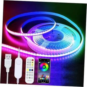 Ty-cob-2s Shenzhen Taoyuan Optoelectronics Co .ltd. Led Strip Lights Rgb Cob 6.56 Ft 1152 Leds 5v Usb Color Changing 6.56ft/rgb