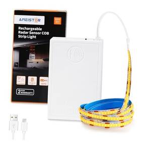 Ws10p05 Shenzhen Weizhi Electronics Co. Ltd Rechargeable Motion Sensor Cob Strip Light 6000mah Battery Operated Night