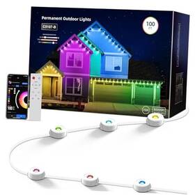 C5107-b Shenzhen Zhituo Zhiguang Lighting Co. Ltd Smart Permanent Outdoor Lights Rgb With Ic Warm White Under-eave