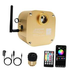 Shine Electronics 769407396856 16w Twinkle Sound Mode Rgbw Light Source Engine Driver Remote/app Control
