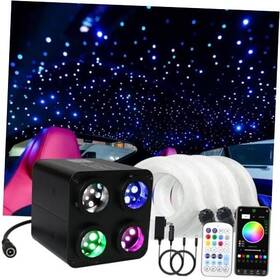 Qj-l036 Shine Electronics Updated 4color Twinkle 36w Starlight Headliner Kits 900pcs 0.03in 9.8ft