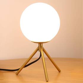 D-25-09001 Shuidehua Mid Century 10 Inches W X D 13.7 H Gold