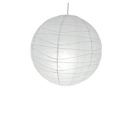 Hj-z1807wh Sichuan Hengjia Lighting Manufacturing Co. Ltd Round Irregular Wave Design Paper Lampshade Collapsible Rice 23.6inc 60cm