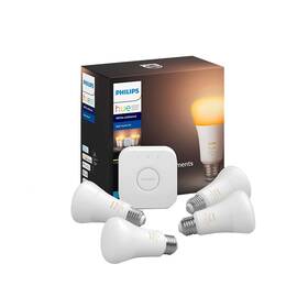 471986 Signify Philips Hue White Ambiance Smart Bulb Starter Kit 4 A19 Bulbs And ... Fast Ship