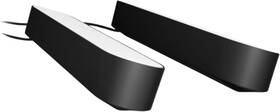 Signify North America Corporation 313109088061 Philips Hue Smart Play Light Bar Base Kit Black 2 Pack White And Color Ambiance