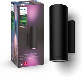 Signify North America Corporation 445018270220 Philips Hue Appear Outdoor Smart Wall Light Black - White And Color Ambiance Le