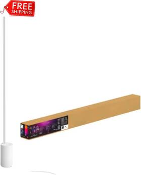 573709 Signify North America Corporation Philips Hue Signe Smart Floor Lamp White - And Color Ambiance Led Color-c