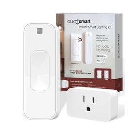 Simply Smart Home 858299008951 Clicsmart Rocker Lighting Automation Starter Kit For Roc... Fast Ship